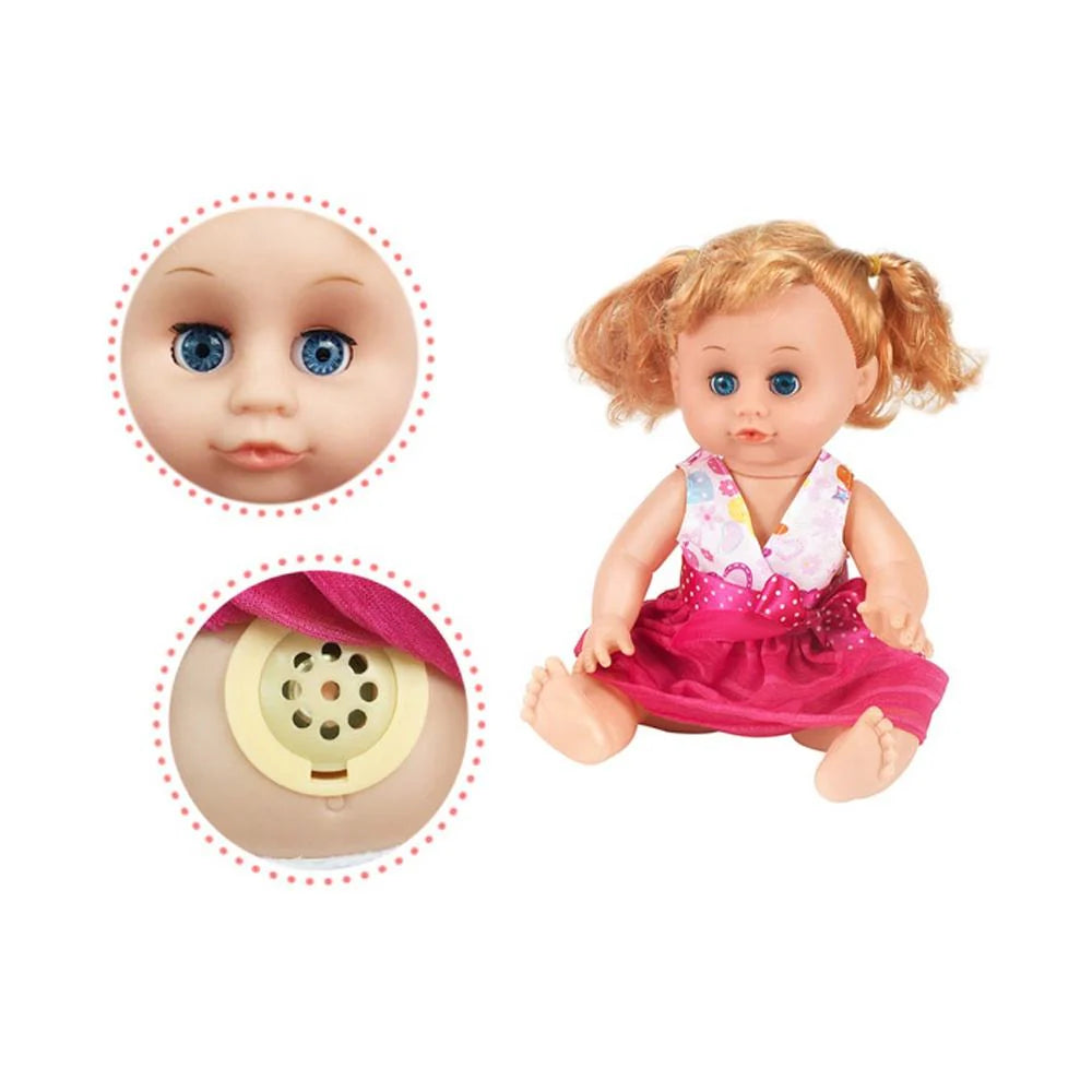 Baby Doll With Hair Accessories