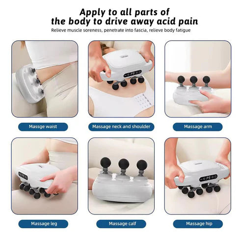 12-Head Fascia Massage Gun