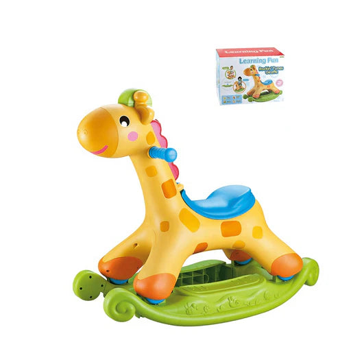 2-in-1 Kids Giraffe Ride ©