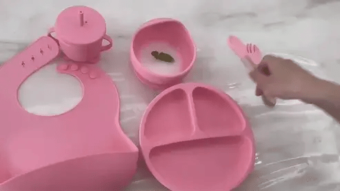 Silicone Baby Cutlery Set