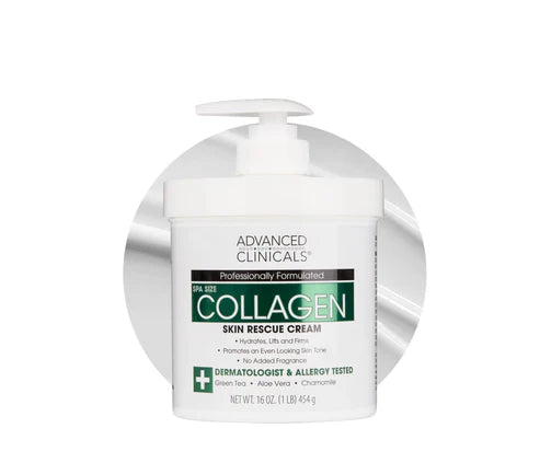 Advanced Clinicals - Spa Size Collagen Skin Rescue Cream (Original)