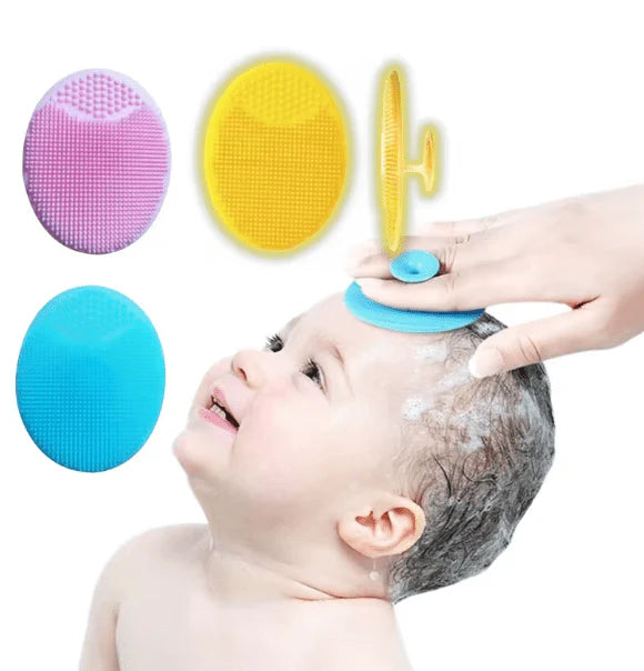 Baby Silicone Bath Brush (JR-6055)