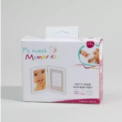Baby Sweet Memories Single Photo Frame with Clay