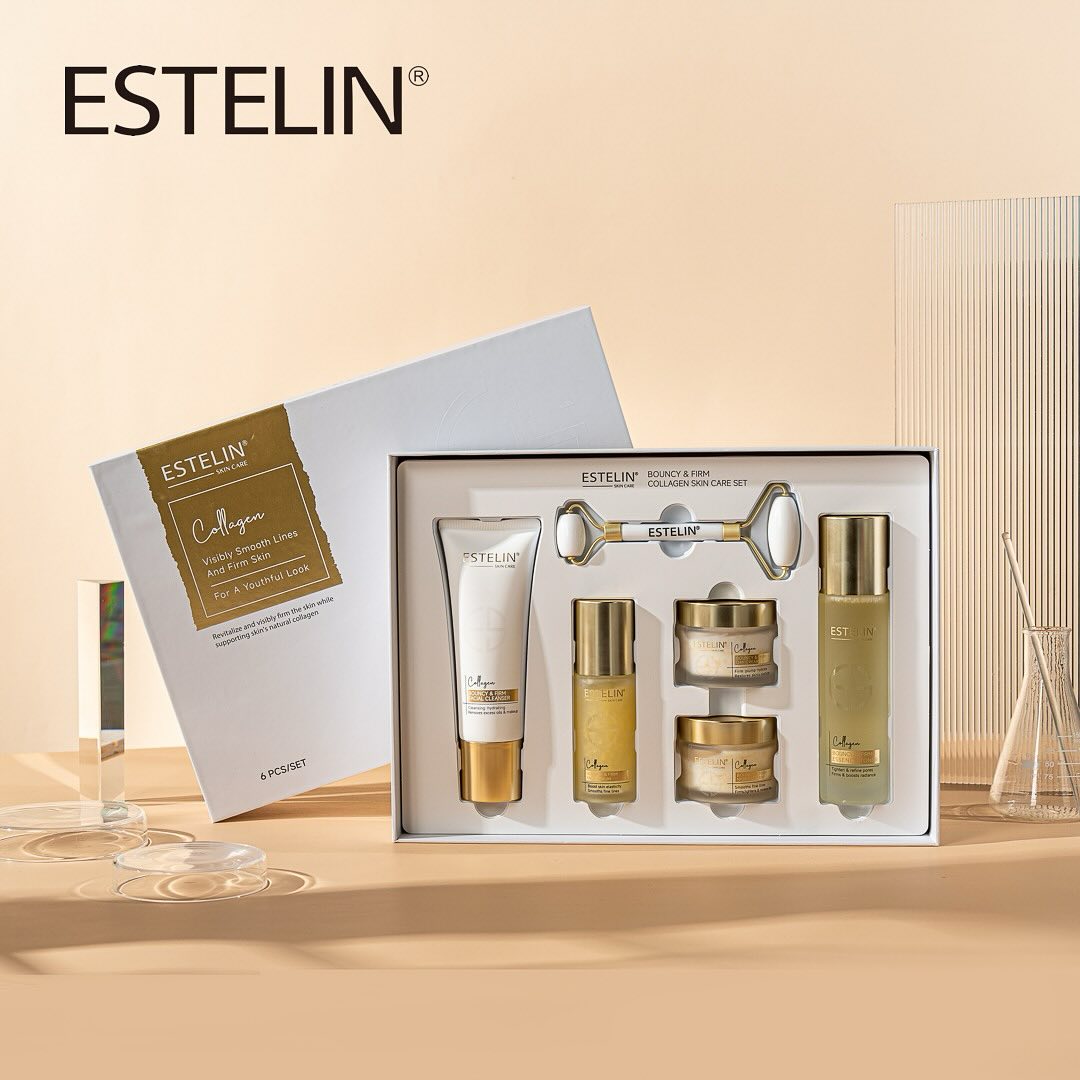 Estelin - Bouncy & Firm Collagen Skin Care Set (Original)