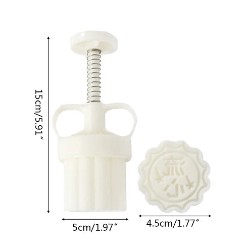 Floral Mooncake Mold Press