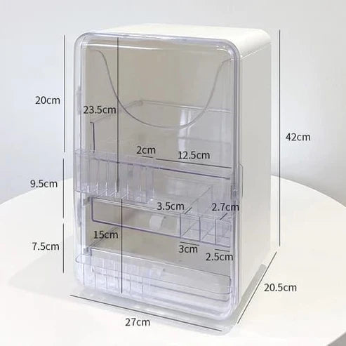 Multi-Layer Cosmetic Storage Organizer