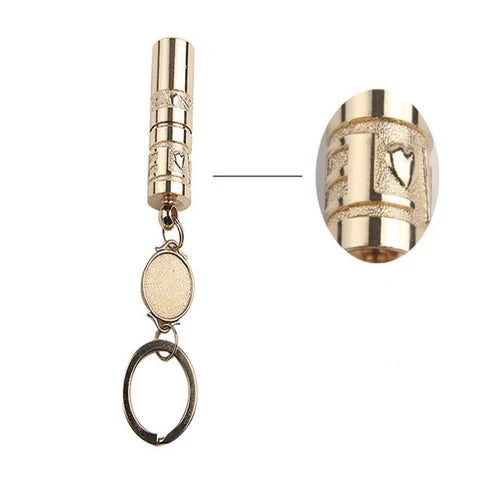 Outdoor emergency light waterproof mini portable LED flashlight keychain