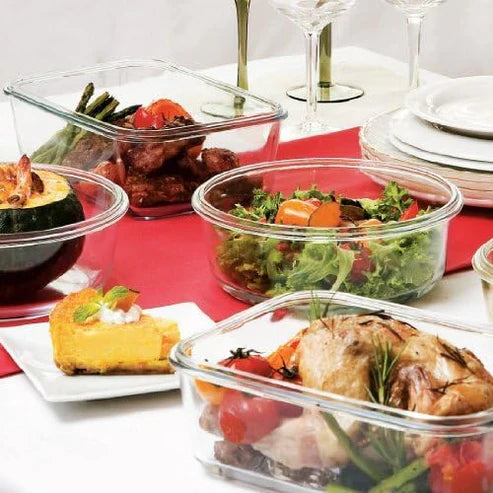 Rectangular Glass Container