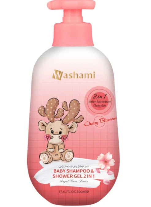 Washami - 2-in-1 Baby Shampoo Shower Gel (Original)